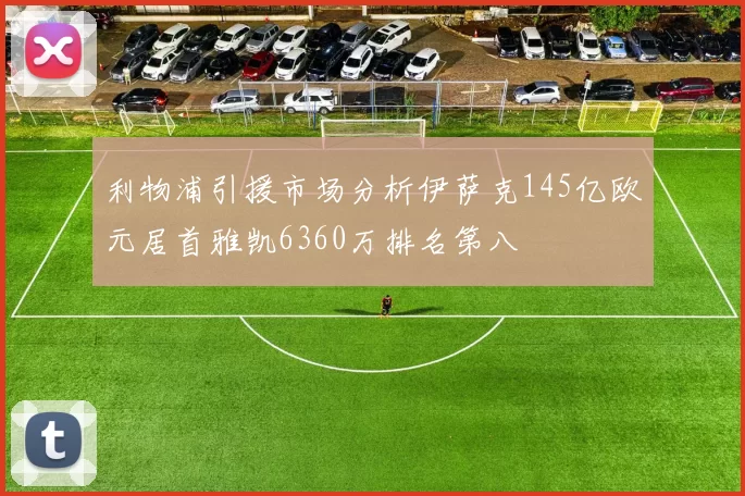 利物浦引援市场分析伊萨克145亿欧元居首雅凯6360万排名第八